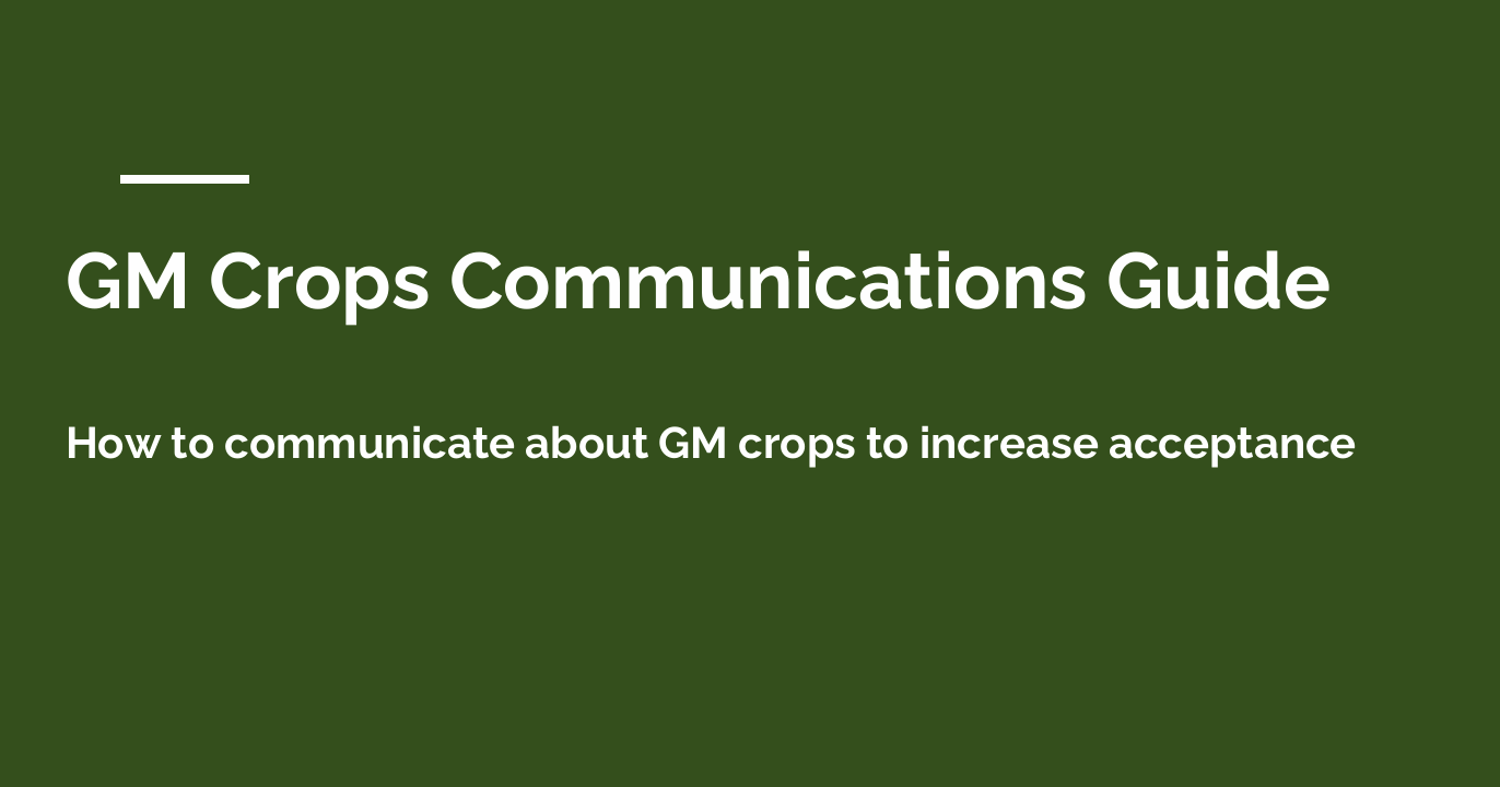GM Crops Communications Guide